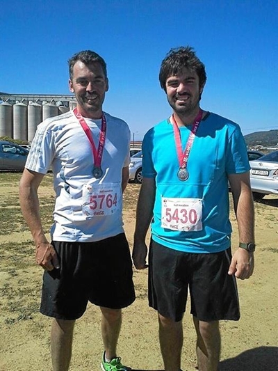 Atlete pak Voet van Afrika
